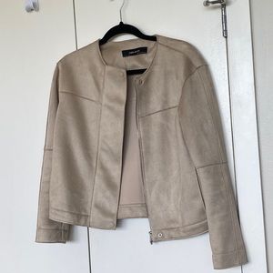 Cute cream spring jacket